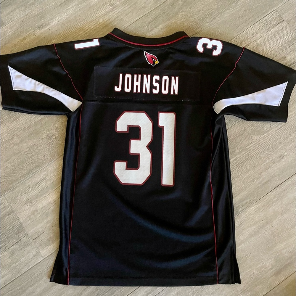 NFL Arizona Cardinals David Johnson football jersey. Youth Large 14-16.